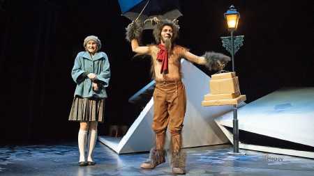 Anne Plauborg og Anders Baggesen i Narnia på Aarhus Teater