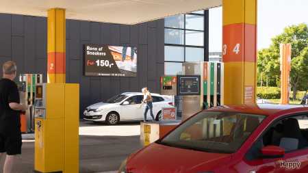 Et godt tilbud på tankstationen